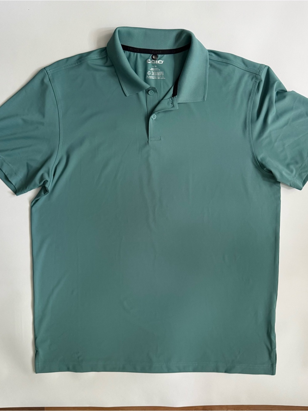 Ogio Regain Polo OG170 Short Sleeve Shirt Fusion green golf UPF 50 cool wicking